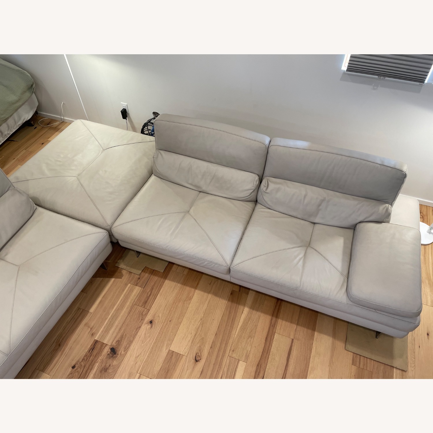 Roche Bobois Light Gray 3+ Piece Sectional - image-10