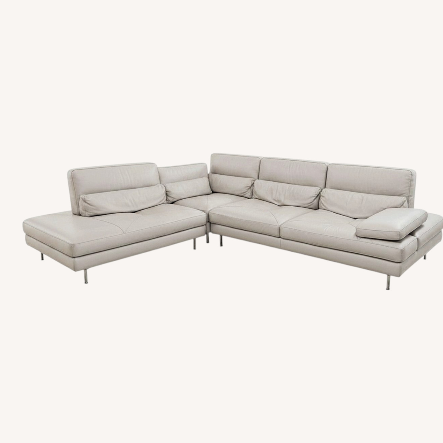 Roche Bobois Light Gray 3+ Piece Sectional - image-0
