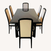 Black Dining Set