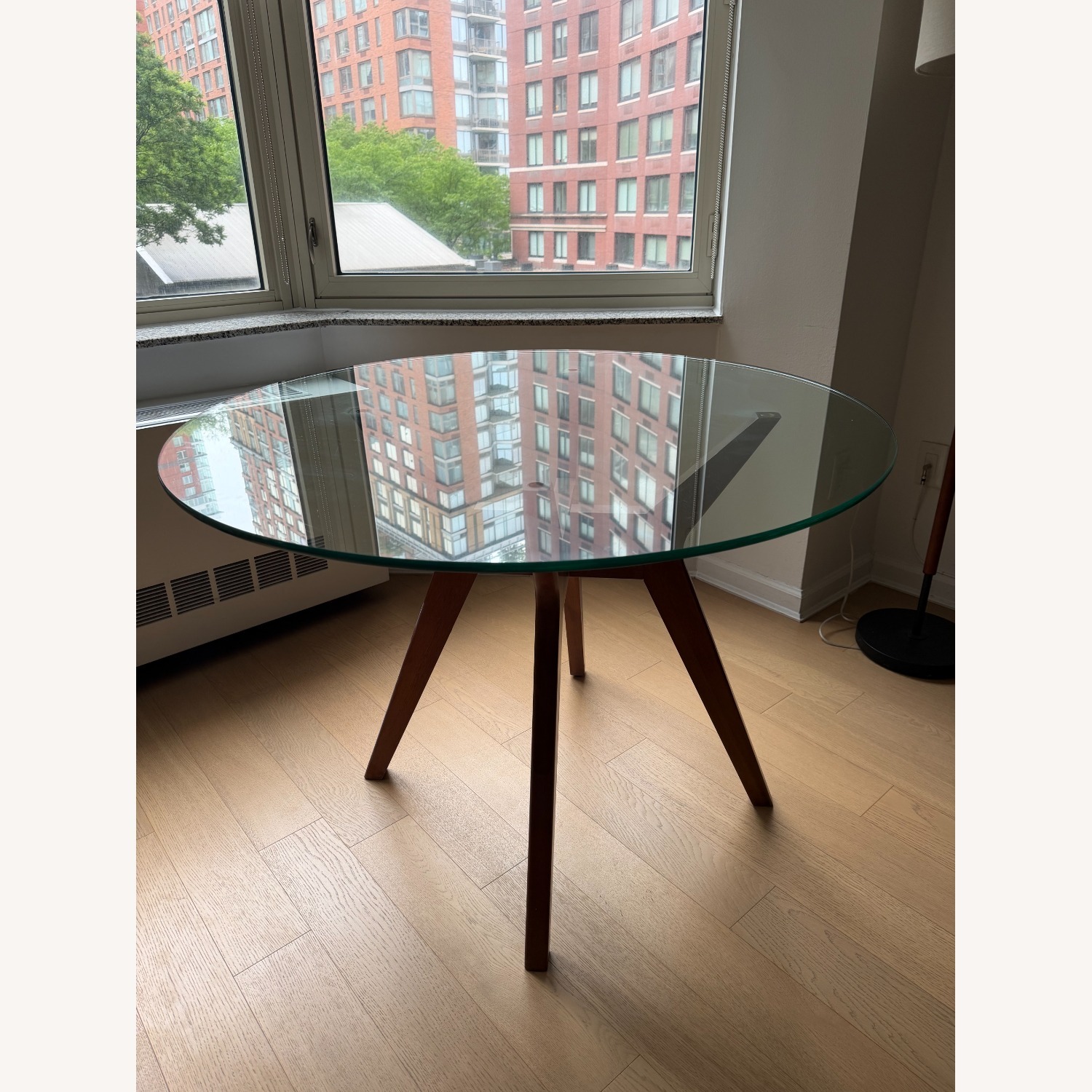 West Elm Jensen Glass Dining Table - image-3