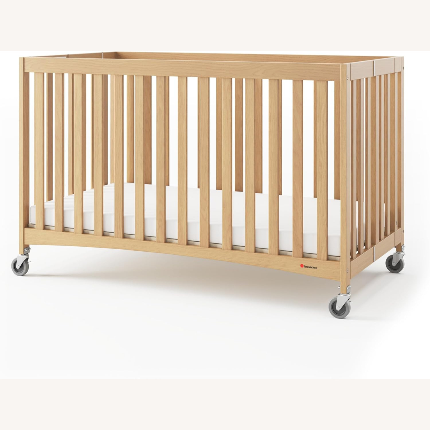 Foundations Furniture Natural Wood Crib - image-1