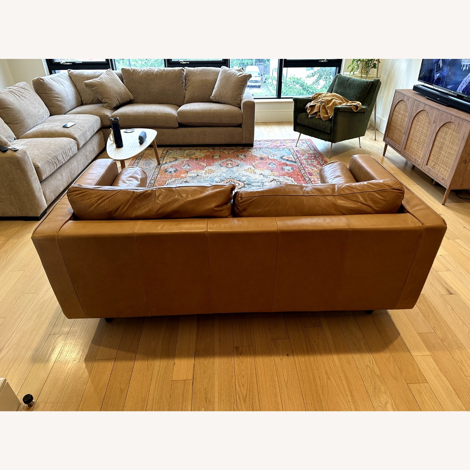 Article Sven 72" Tufted Leather Loveseat - image-4