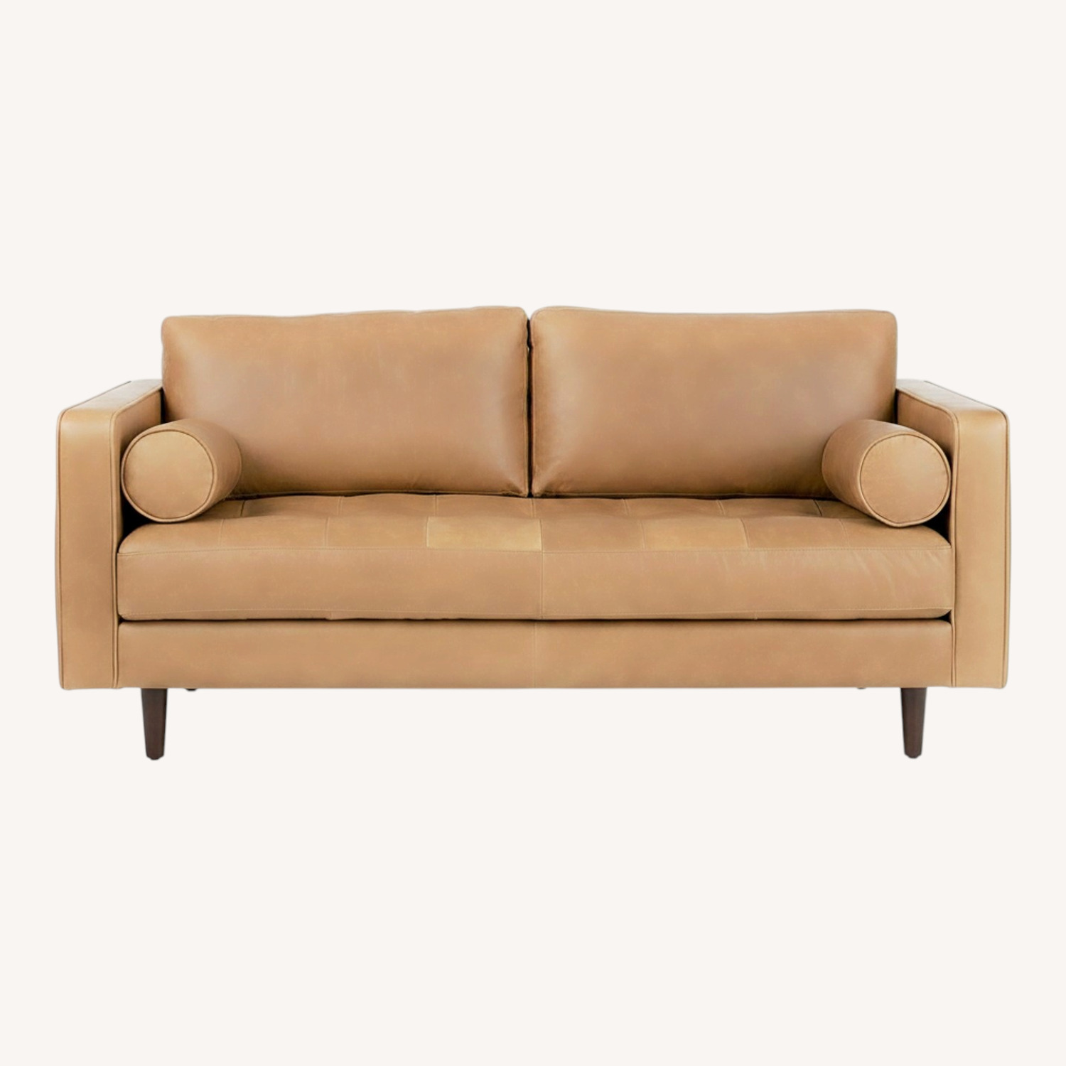 Article Sven 72" Tufted Leather Loveseat - image-0