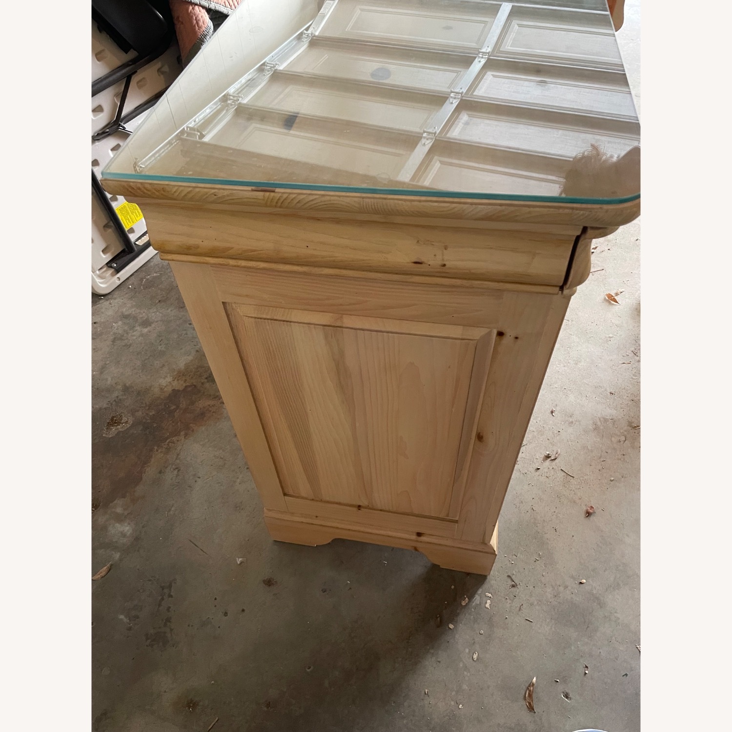 Vintage/Antique Natural Dresser - image-3