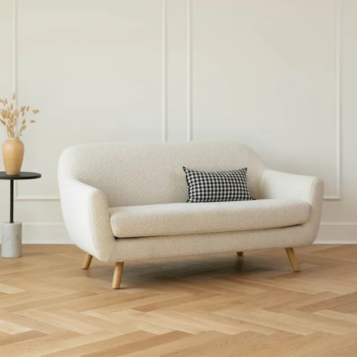 Article Gabriolla White Noucle Loveseat - image-3