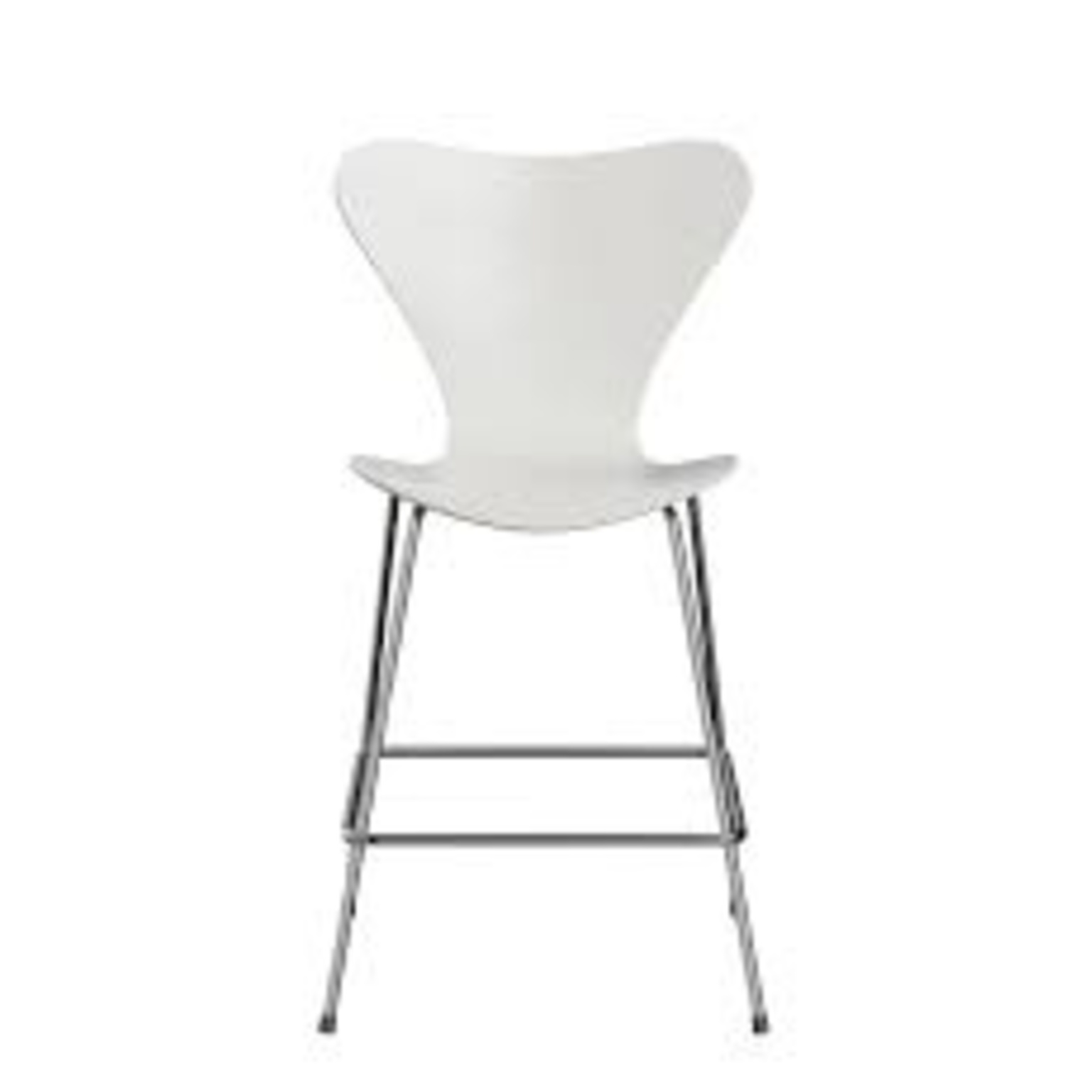 Arne Jacobsen White Wood Stools - image-5