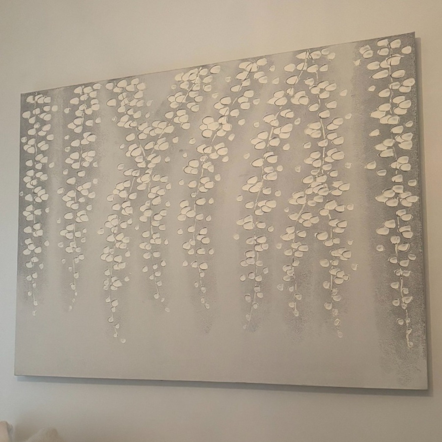 Wayfair Leaves Oil Painting Print on Wrapped Canvas - image-1