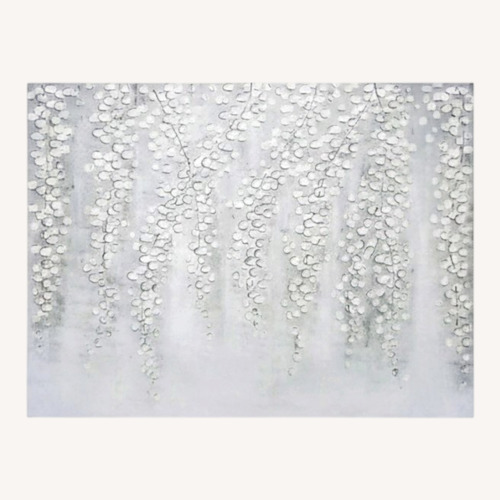 Used Wayfair Leaves Oil Painting Print on Wrapped Canvas for sale on AptDeco