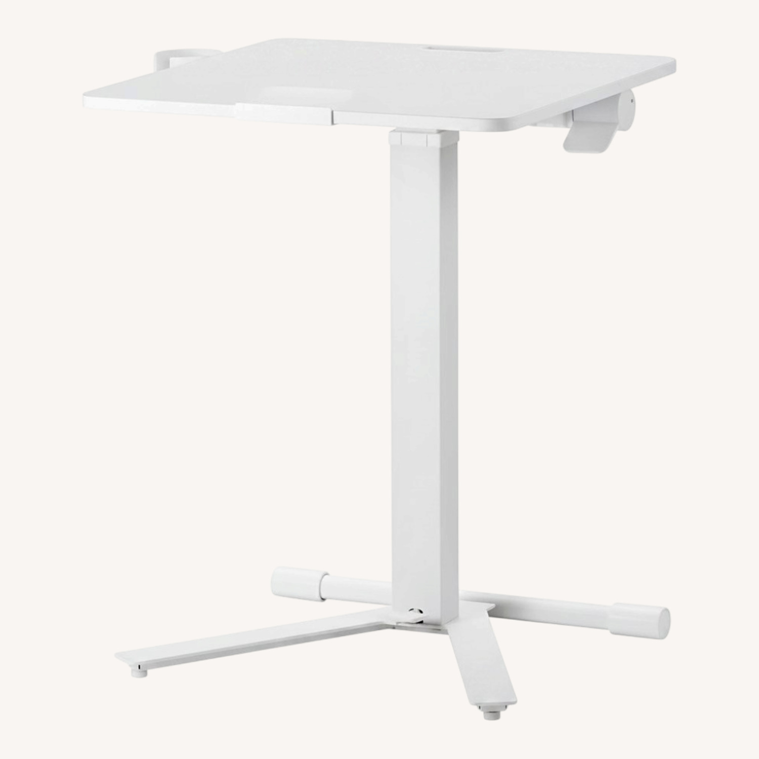 IKEA Mittzon White Side Table - image-0