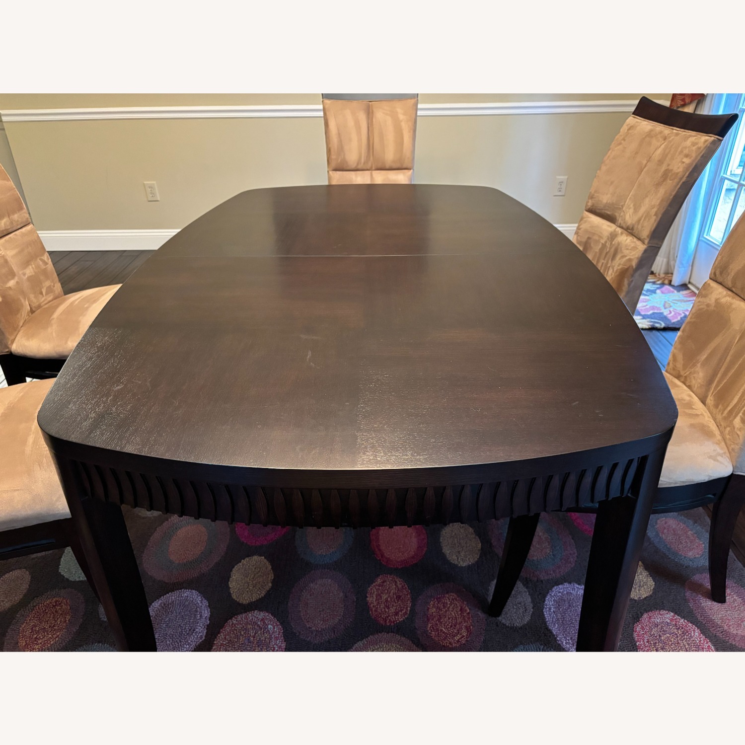 A|R|T Furniture Dark Brown Wood Dining Set - image-3