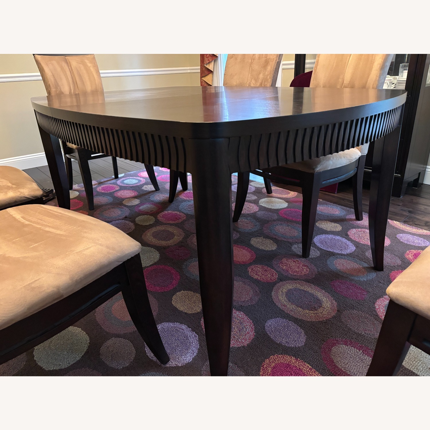A|R|T Furniture Dark Brown Wood Dining Set - image-4