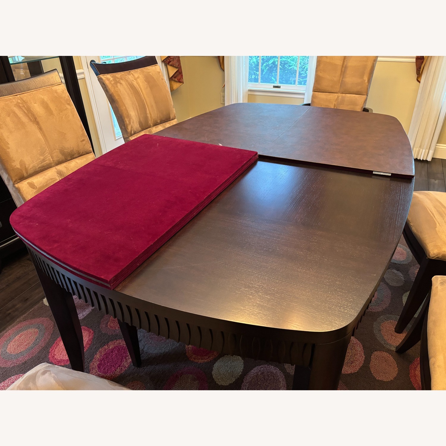 A|R|T Furniture Dark Brown Wood Dining Set - image-5