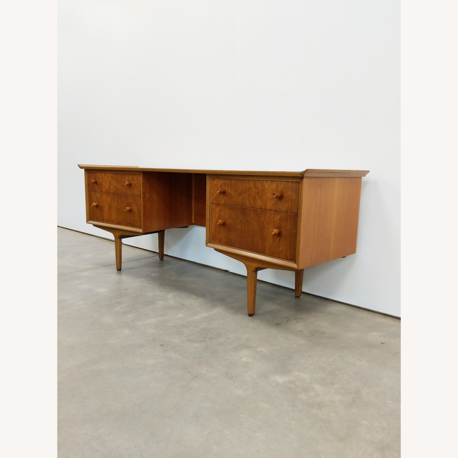 Vintage Mid Century Modern Desk by Vesper - image-2