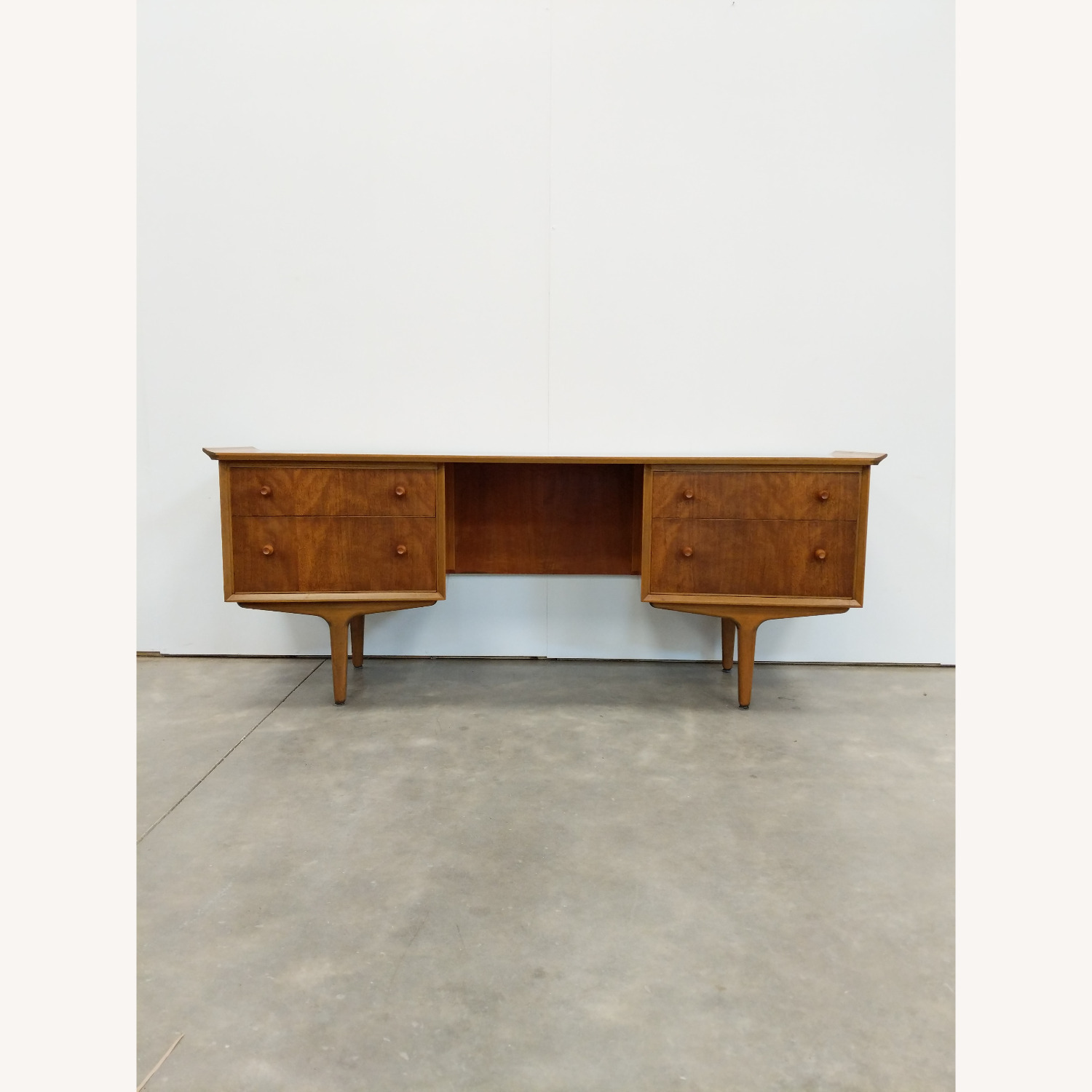 Vintage Mid Century Modern Desk by Vesper - image-1