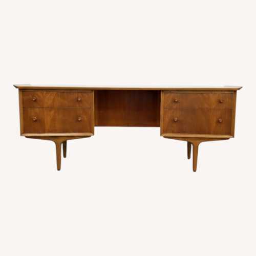 Used Vintage Mid Century Modern Desk by Vesper for sale on AptDeco