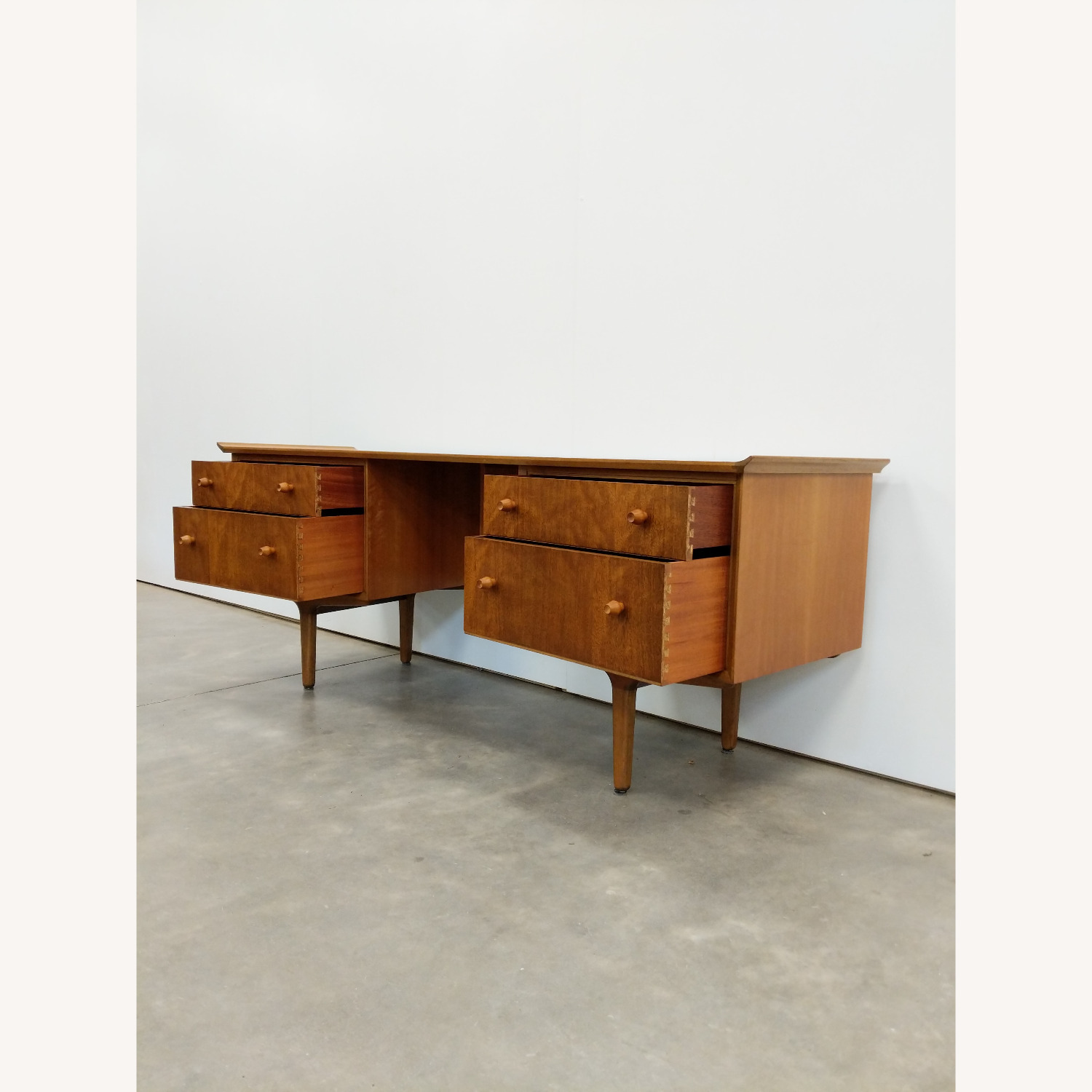Vintage Mid Century Modern Desk by Vesper - image-3