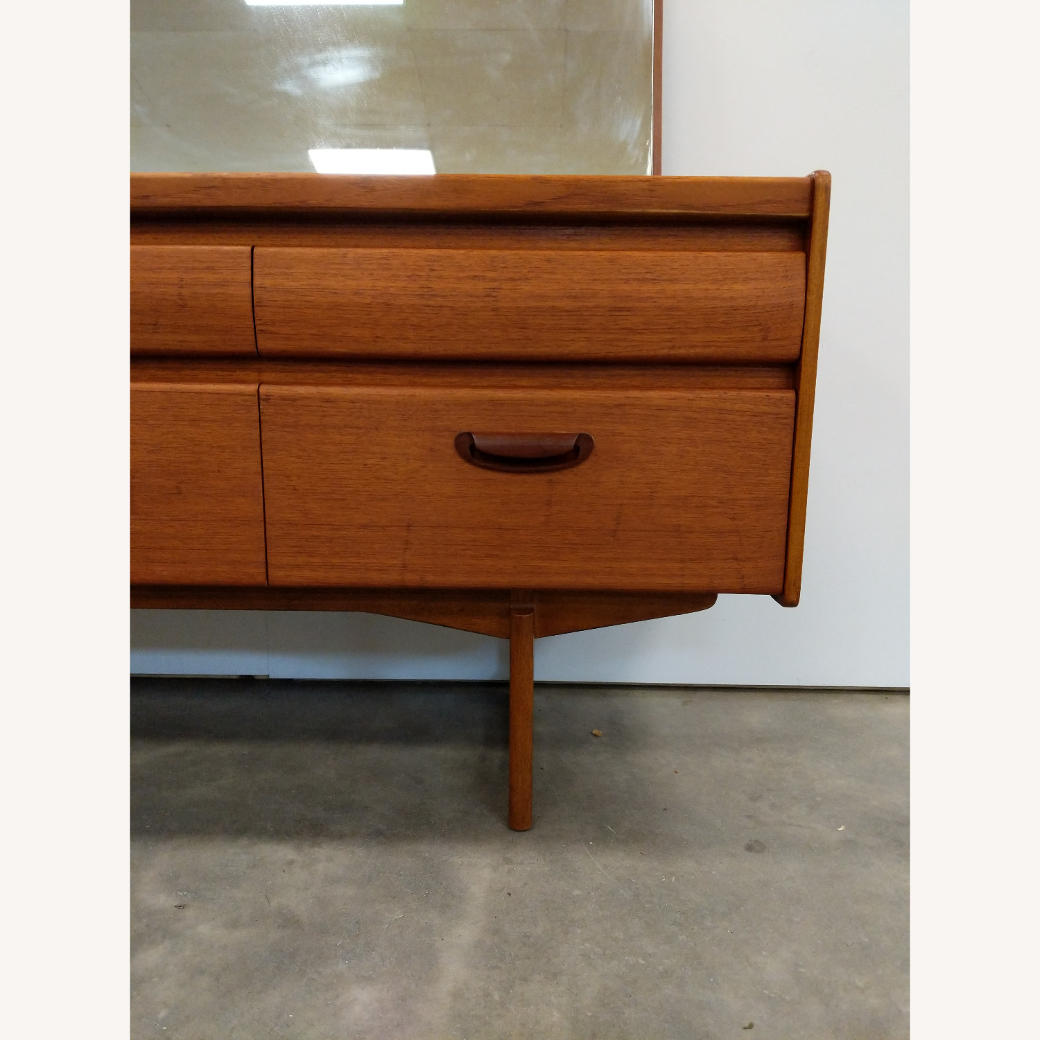 Vintage Mid Century Modern Teak Dressing Table - image-7