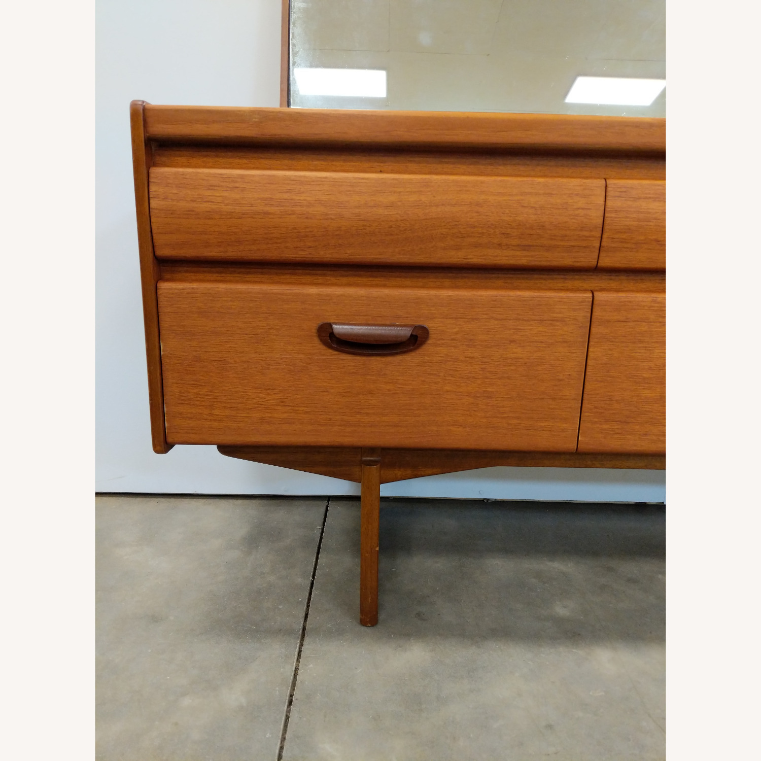 Vintage Mid Century Modern Teak Dressing Table - image-5