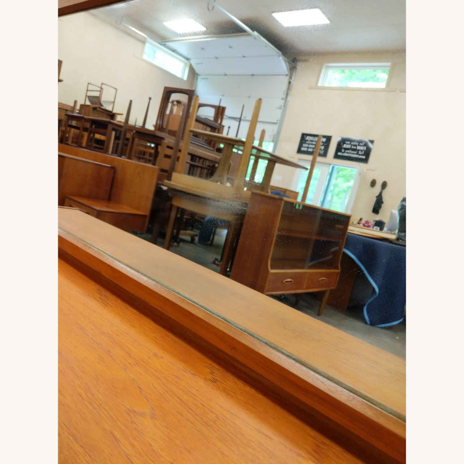 Vintage Mid Century Modern Teak Dressing Table - image-9