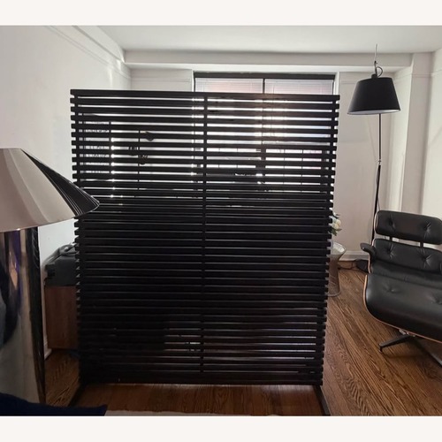 Used AllModern Auden Dark Brown Wood Wall Decor for sale on AptDeco