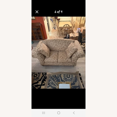 Used Vintage Style Loveseat for sale on AptDeco