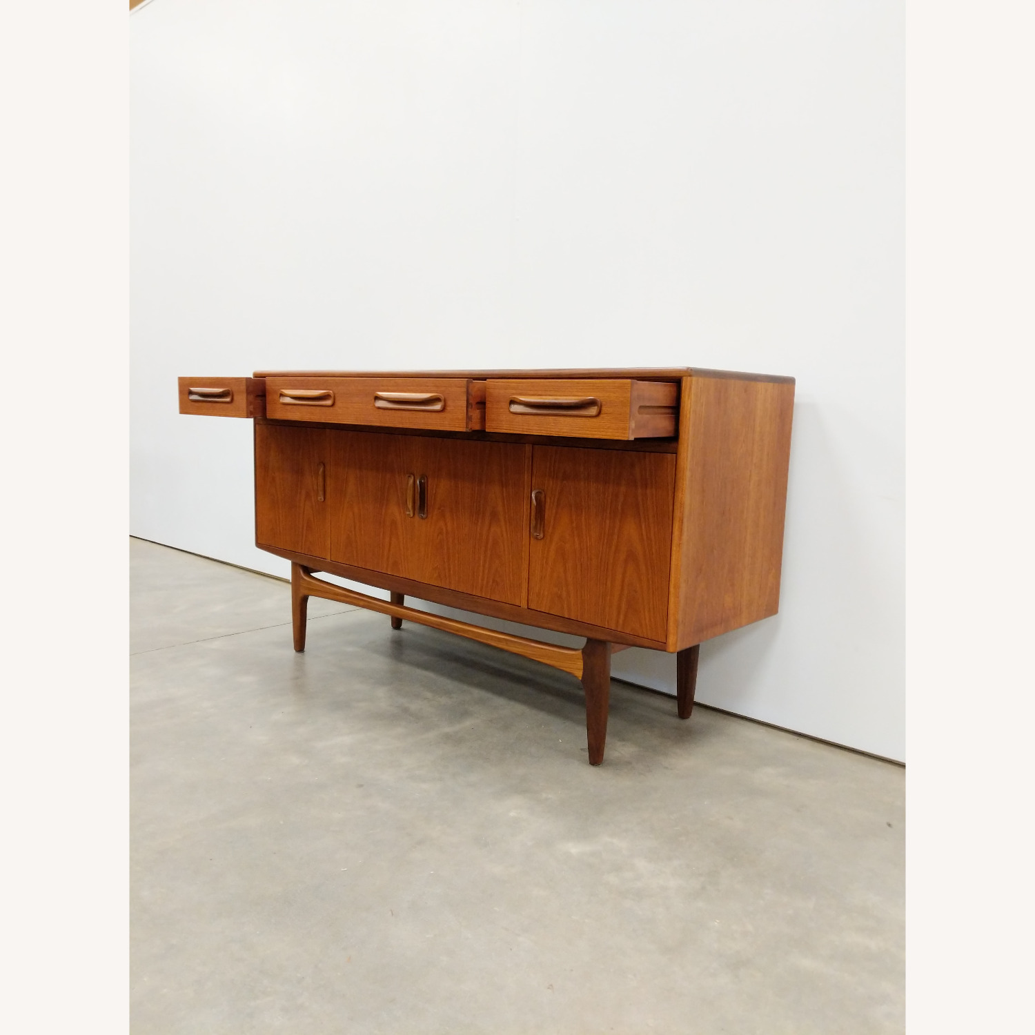 G Plan Vintage Mid Century Modern Teak Credenza - image-2