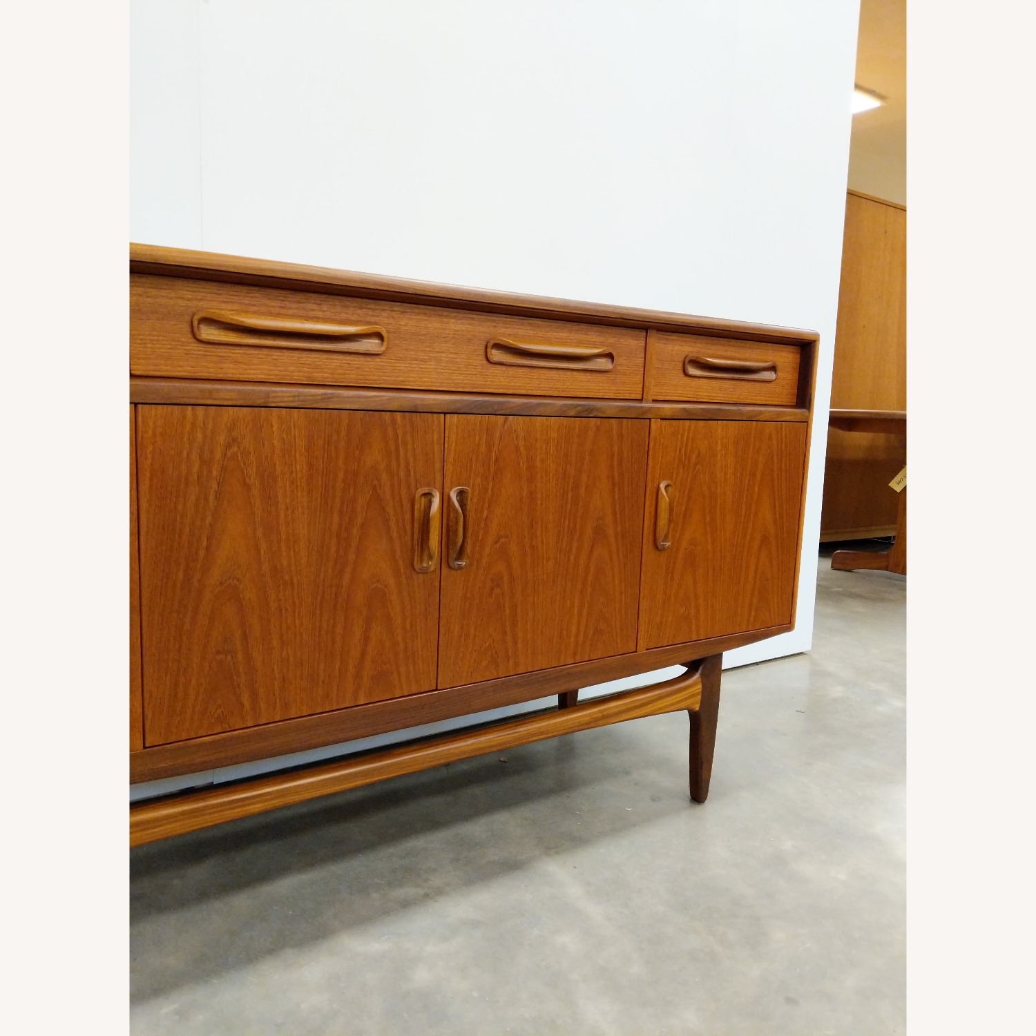 G Plan Vintage Mid Century Modern Teak Credenza - image-8