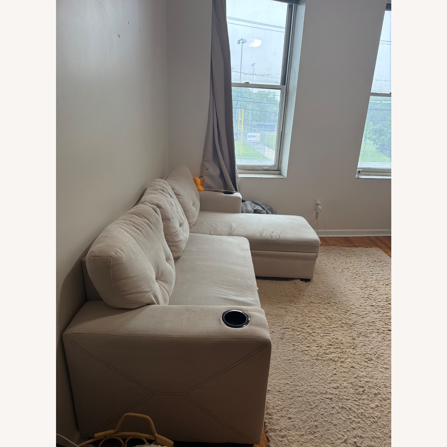 Wayfair Sofa with Pull Out Bed and Storage - image-3