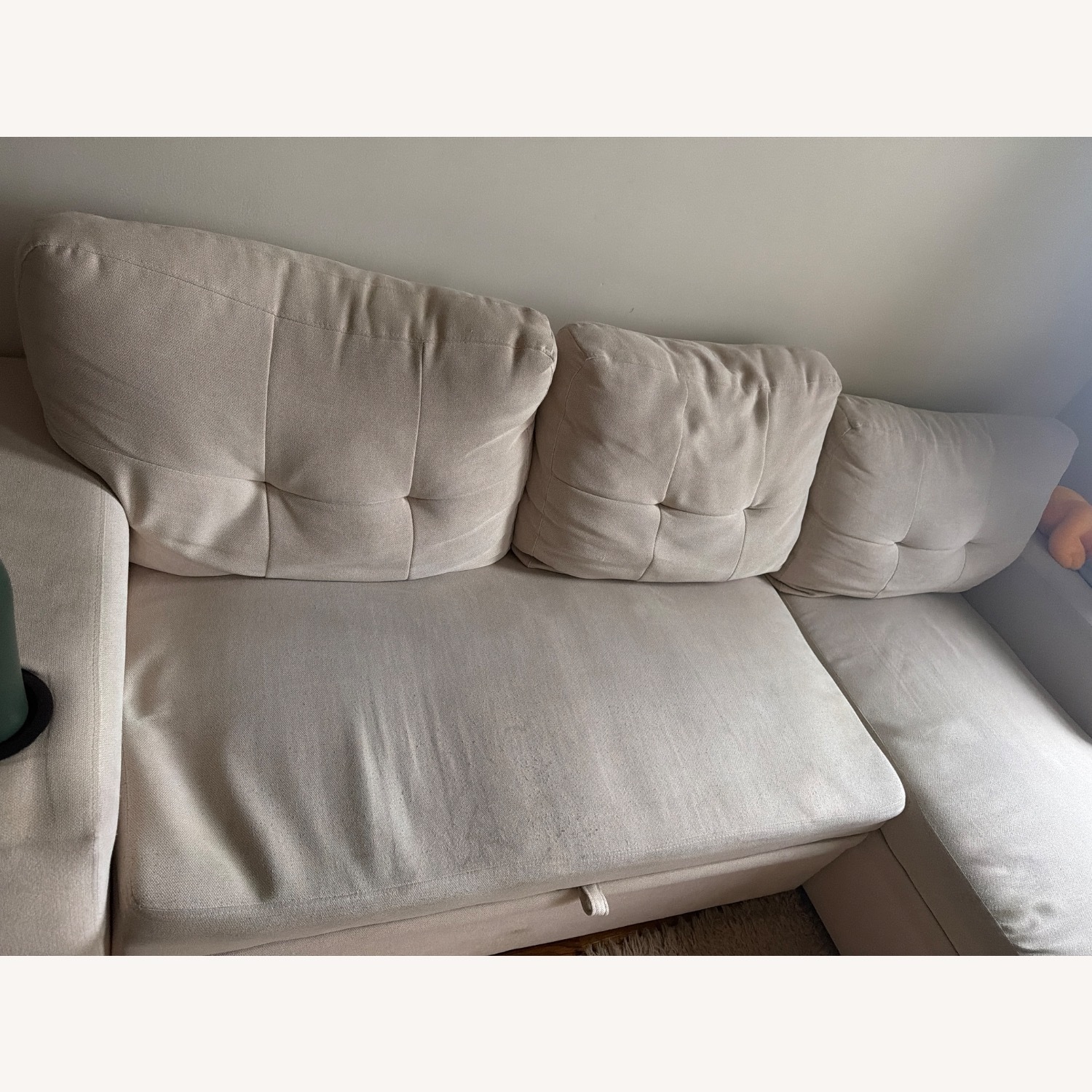 Wayfair Sofa with Pull Out Bed and Storage - image-4
