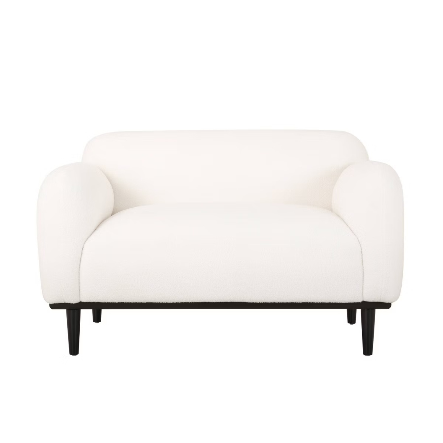Christopher Knight Home White Fabric Loveseat - image-8