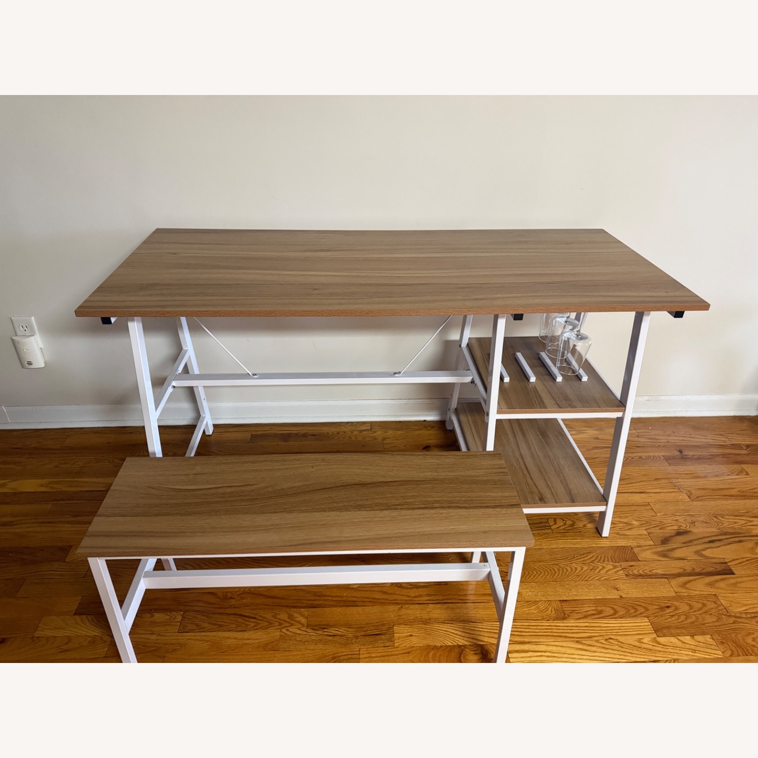 Wayfair 4 Person Dining Set (Table and Bench) - image-4