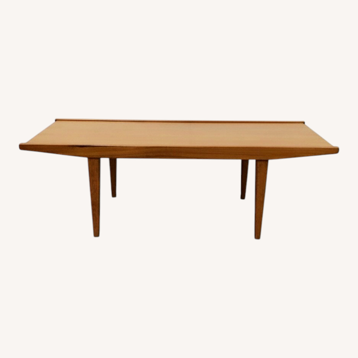 Vintage Mid Century Modern Teak Coffee Table - image-0