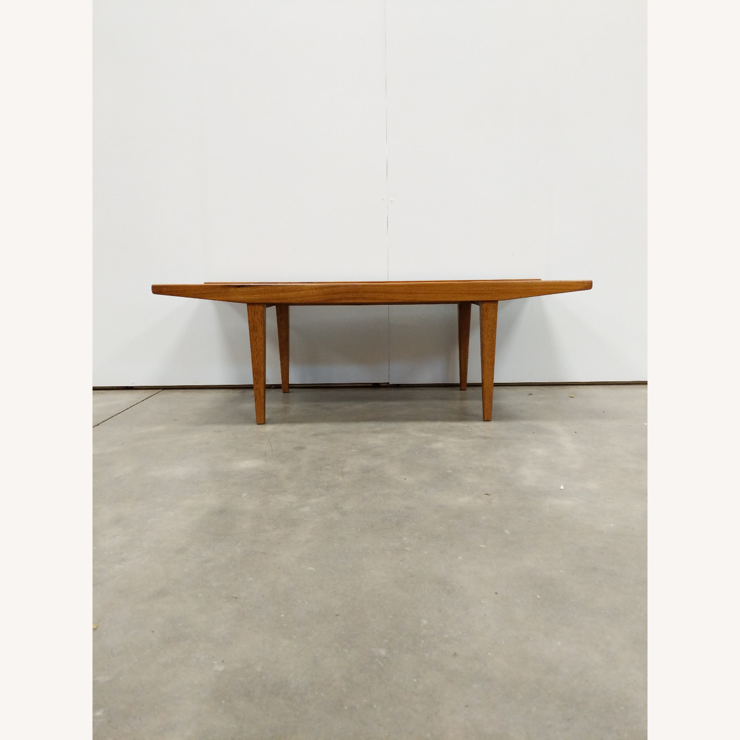 Vintage Mid Century Modern Teak Coffee Table - image-2