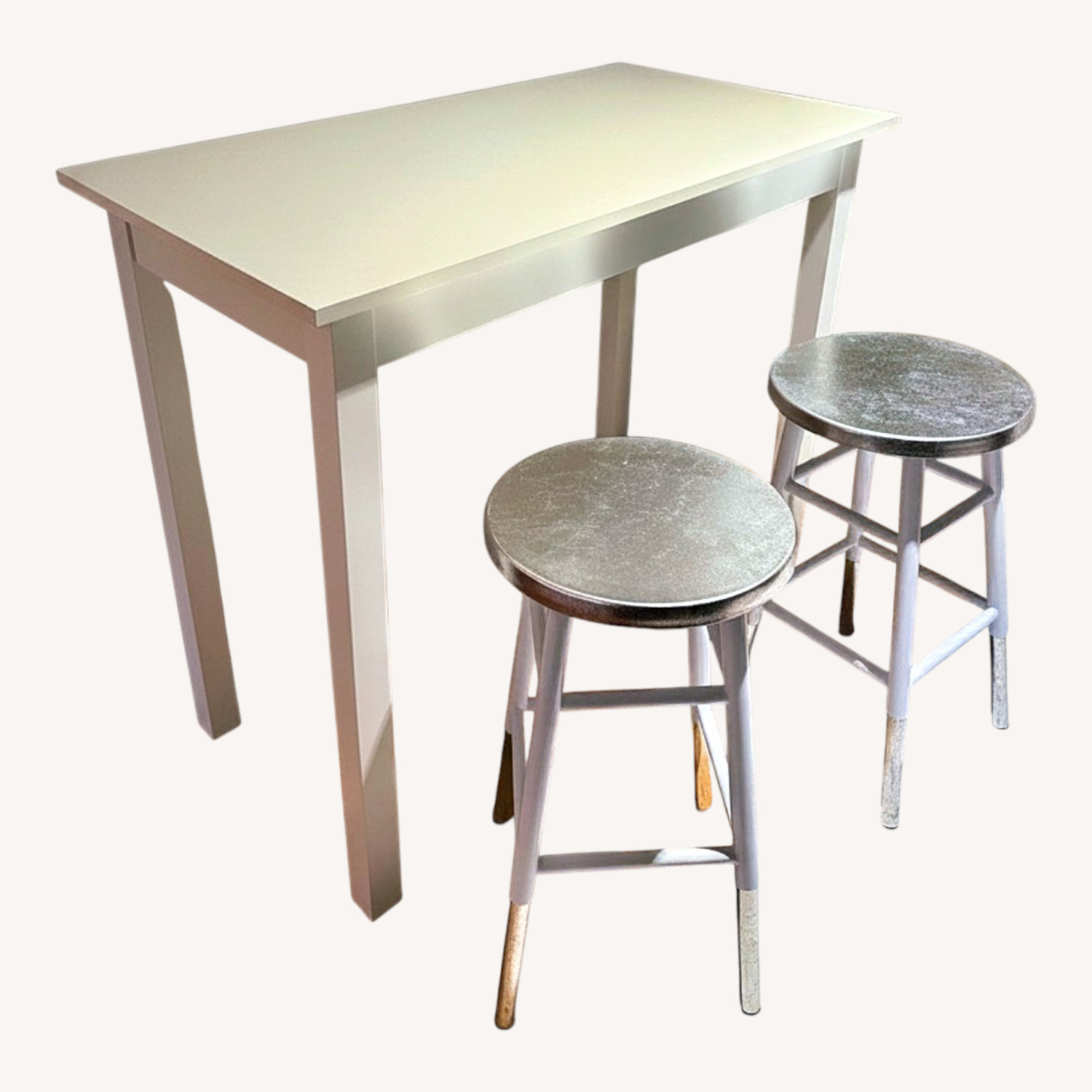 Wayfair Wade Logan White Wood Dining Sets - image-0