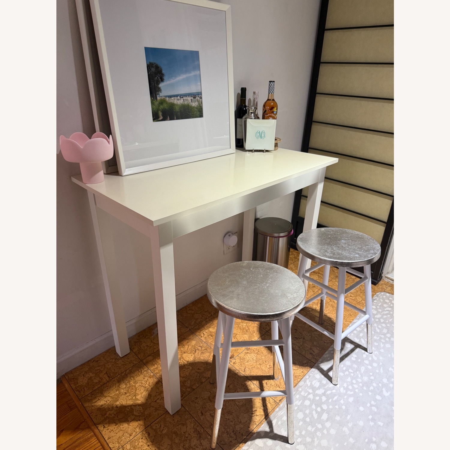 Wayfair Wade Logan White Wood Dining Sets - image-1