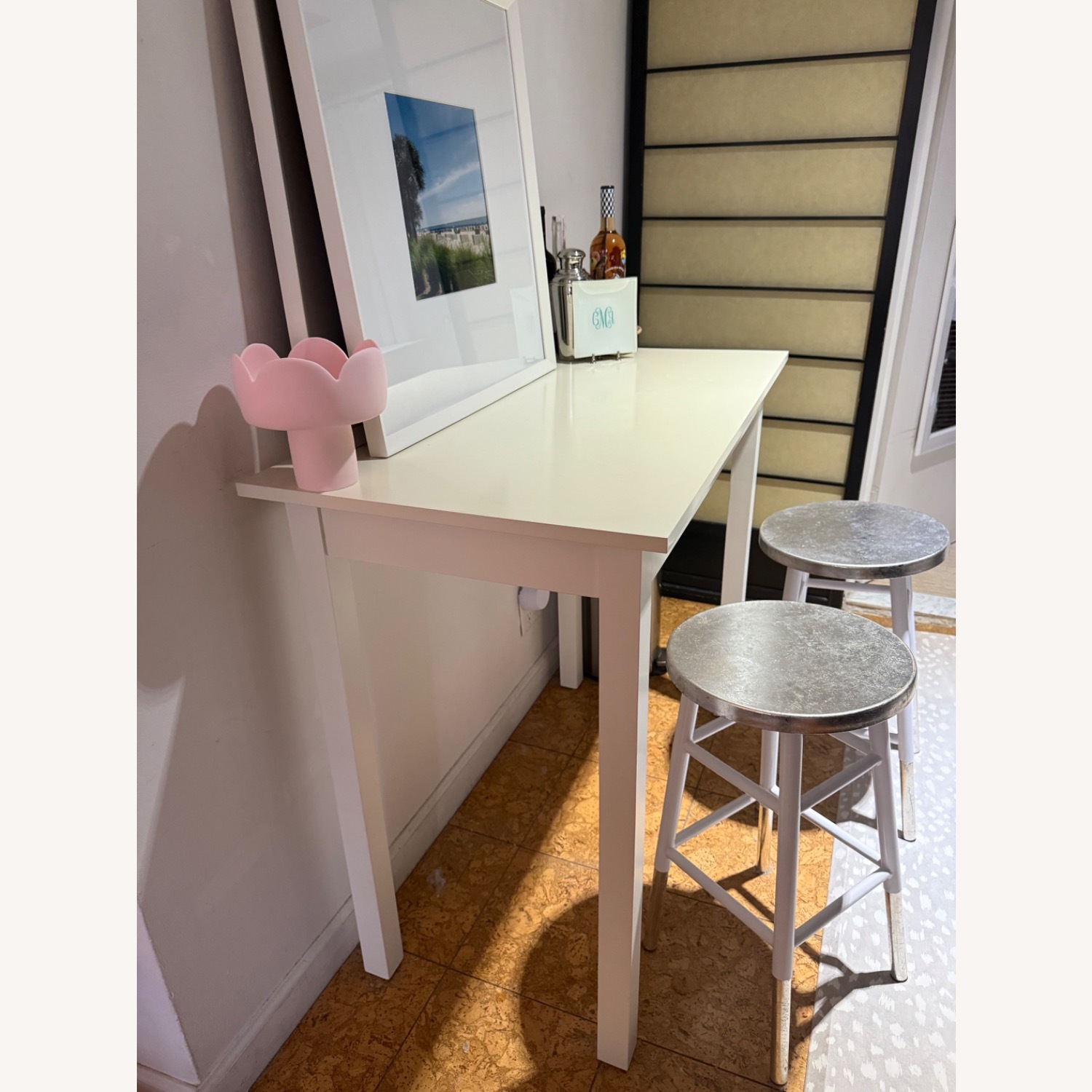 Wayfair Wade Logan White Wood Dining Sets - image-2