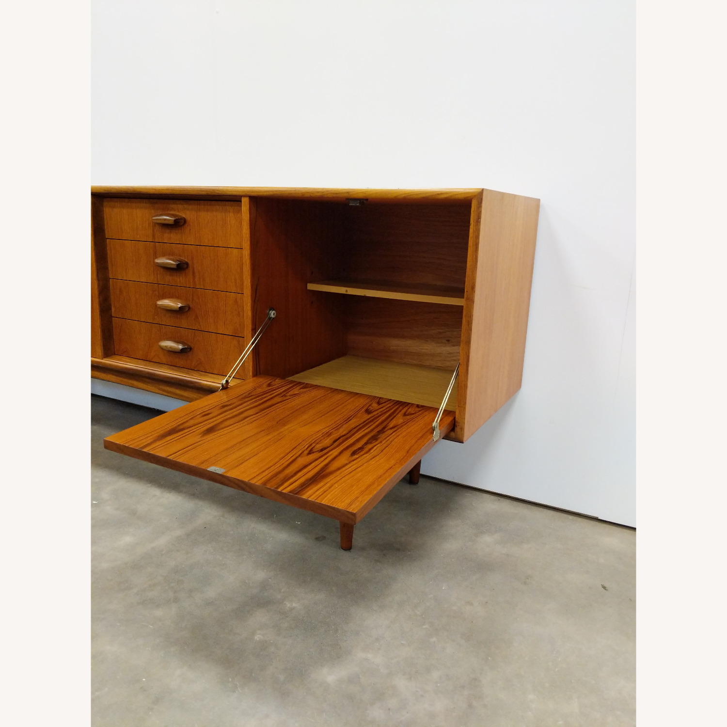  G Plan Vintage Mid Century Modern Teak Credenza  - image-4