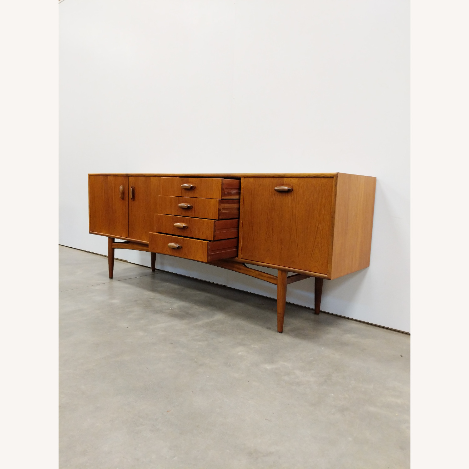  G Plan Vintage Mid Century Modern Teak Credenza  - image-3