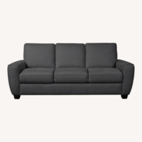 Macy's Myriem Dark Gray Fabric 3+ Seater Sofa