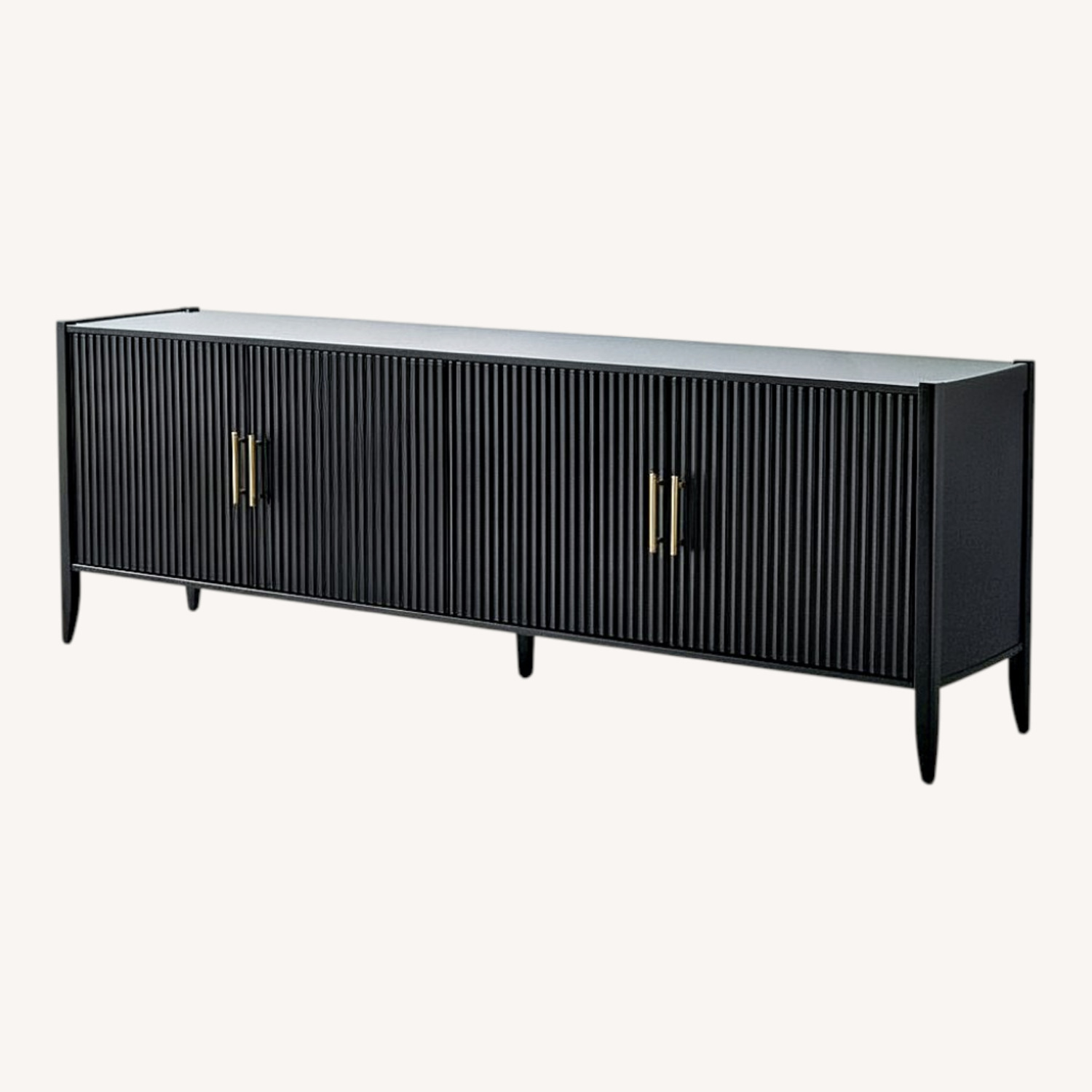 Williams Sonoma Black Wood Sideboard - image-0