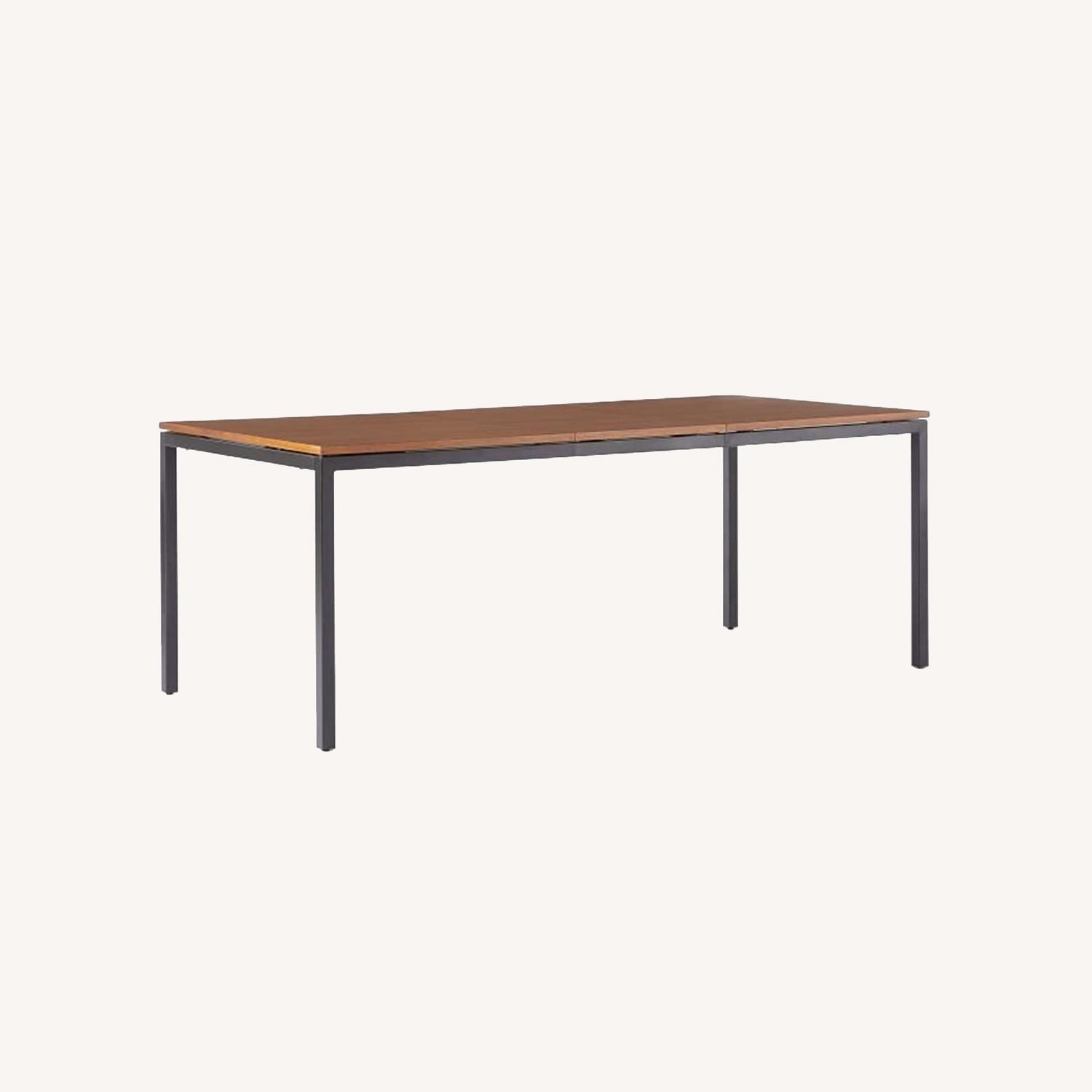 West Elm Frame Dark Dining Table - image-2