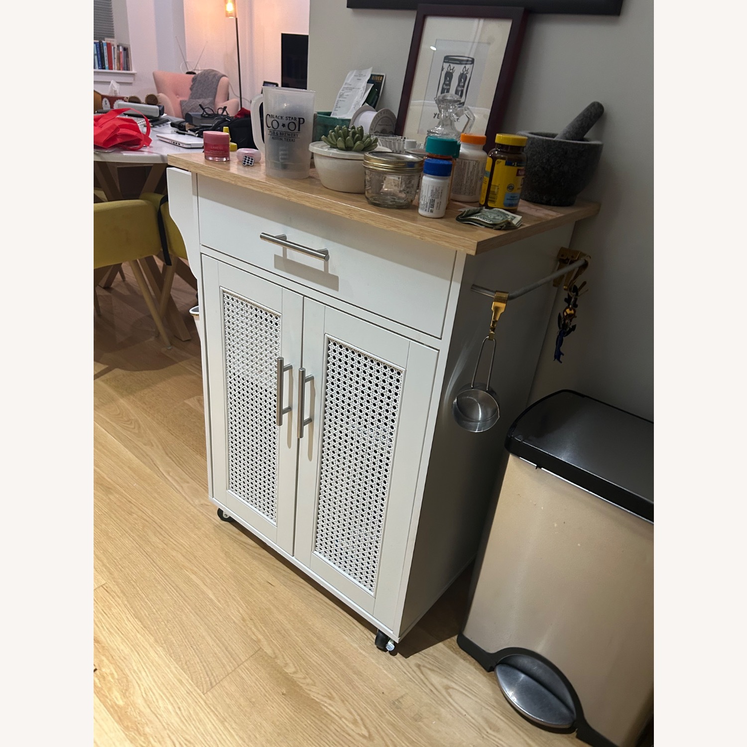 Amazon White Wood Sideboard - image-4