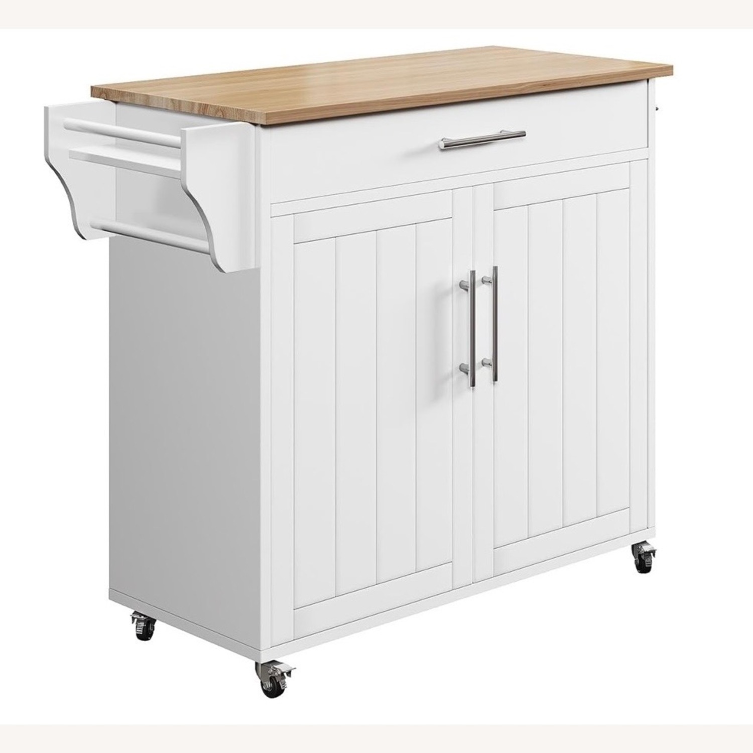 Amazon White Wood Sideboard - image-1
