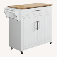 Amazon White Wood Sideboard