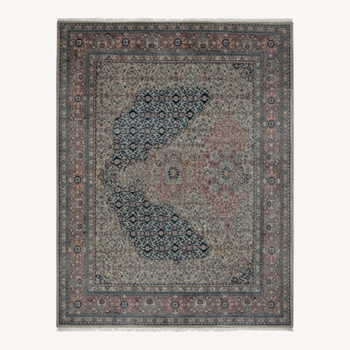 Used Traditional Medallion Patterned Area Rug for sale on AptDeco