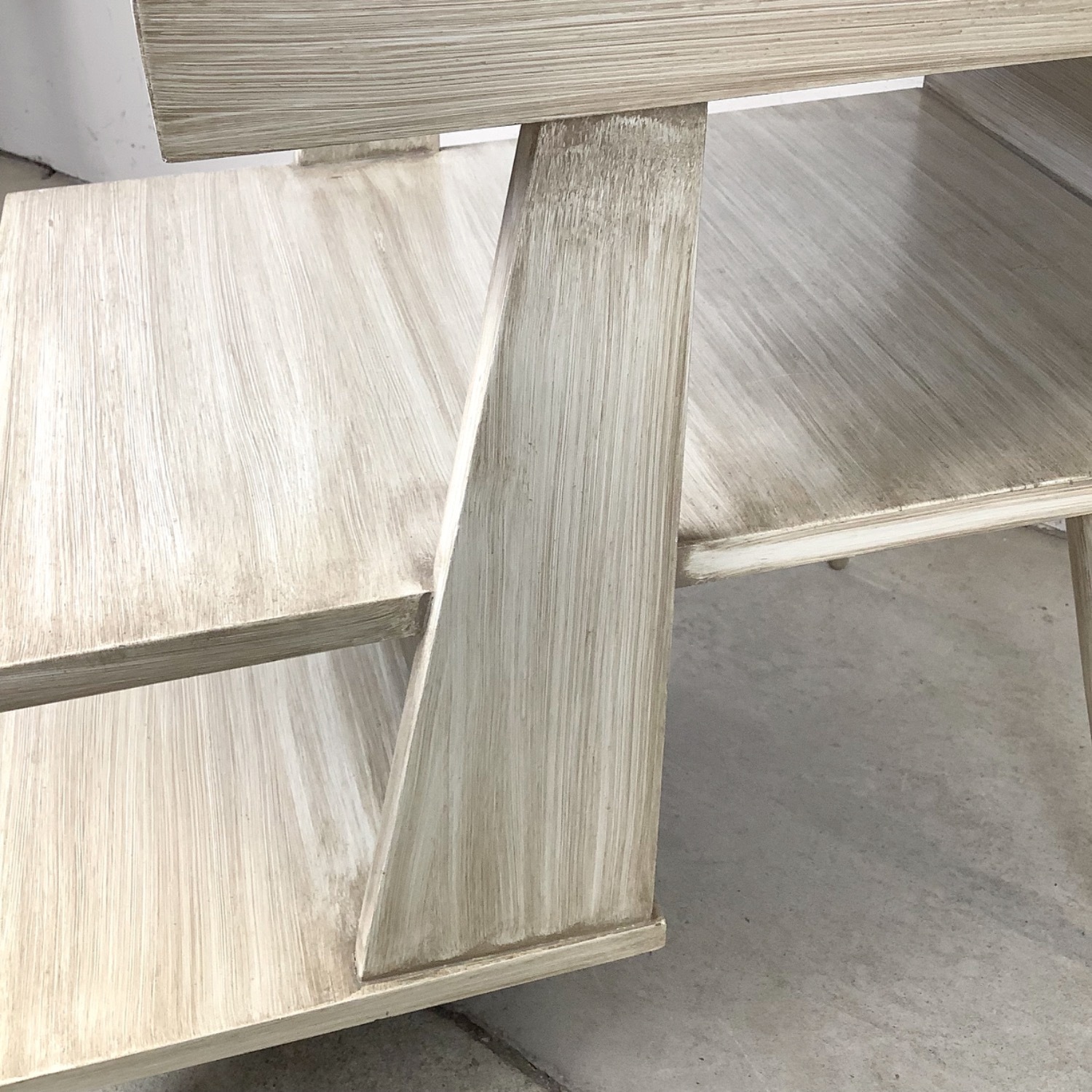  Pair of Vintage Three-Tier Step End Tables - image-17
