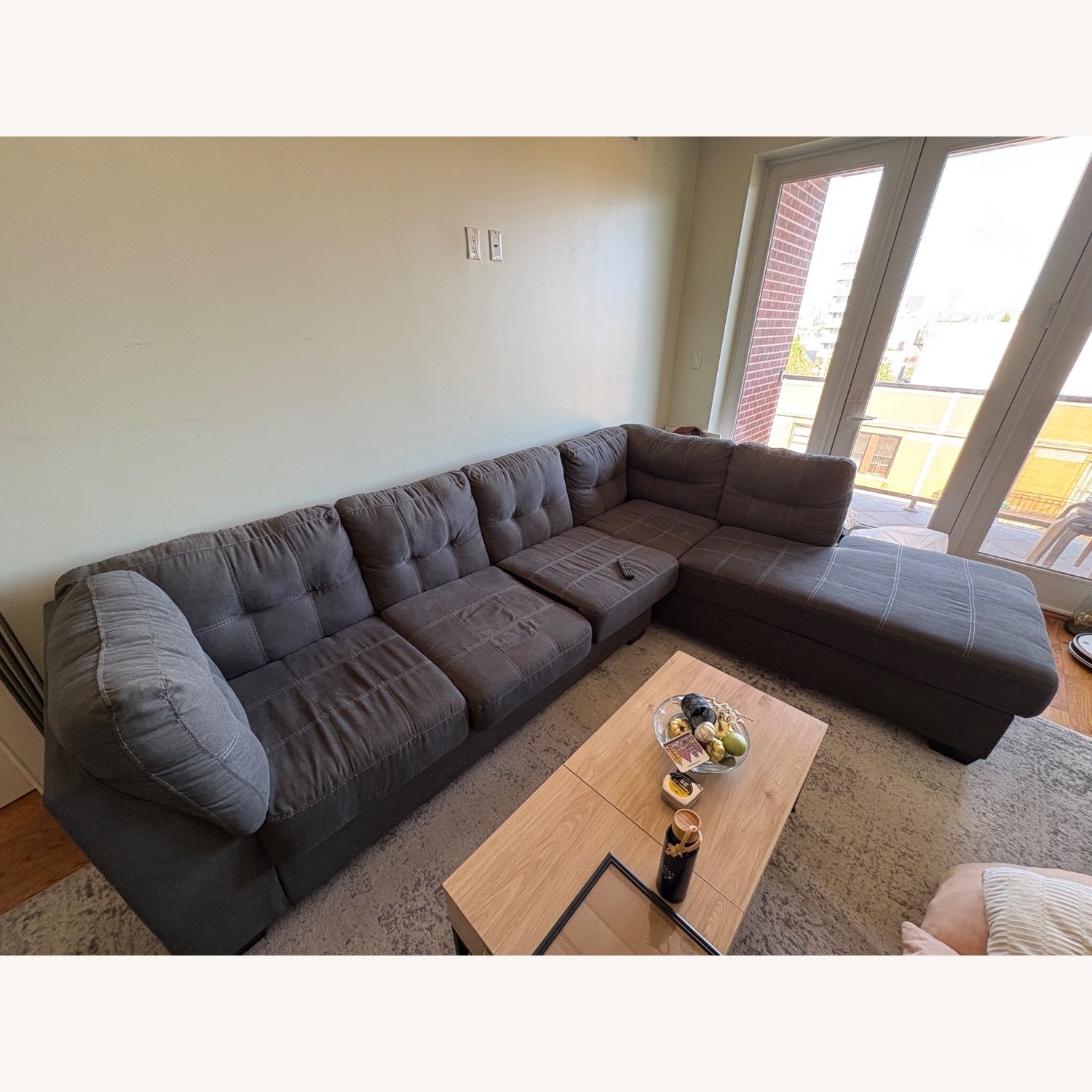 Maier Two-Piece Sectional W Chaise - image-1
