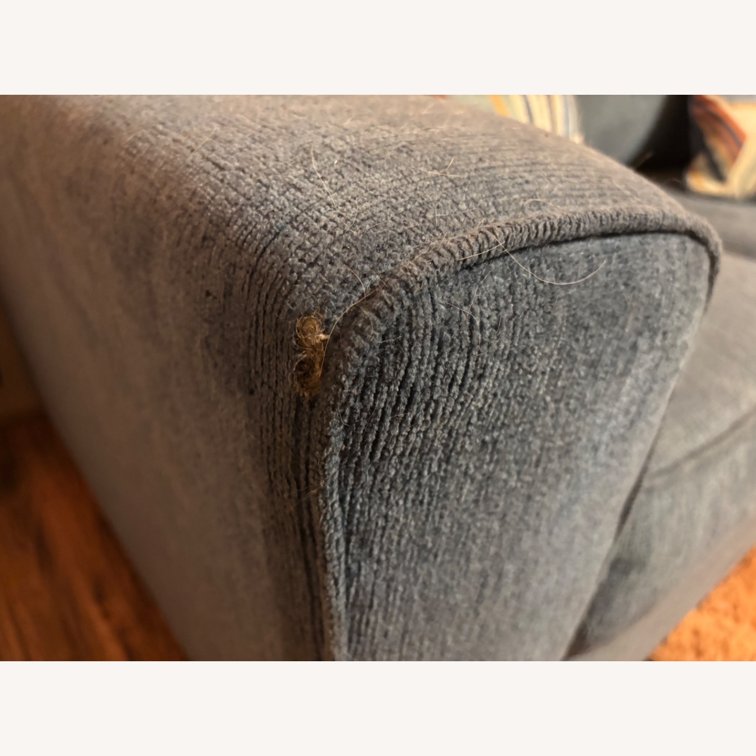 Ashley Furniture Blue Loveseat - image-4