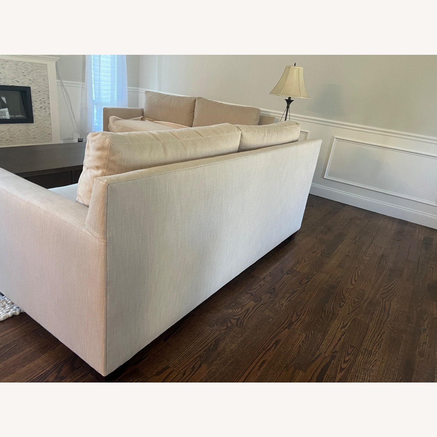 Pottery Barn White Fabric 3+ Seater Sofa - image-2