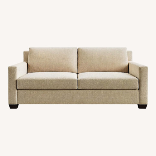 Used Pottery Barn White Fabric 3+ Seater Sofa for sale on AptDeco